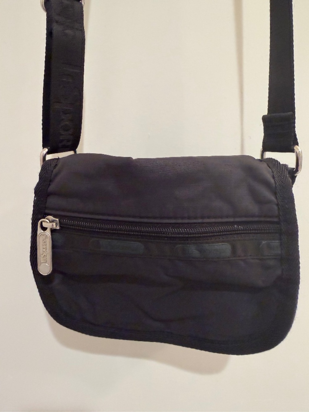 LeSportsac Black Mini Crossbody Bag – (See Matching Tote)– Excellent Condition